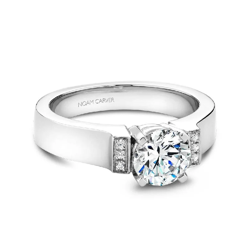 0.03 ctw Diamond Solitaire Engagement Ring