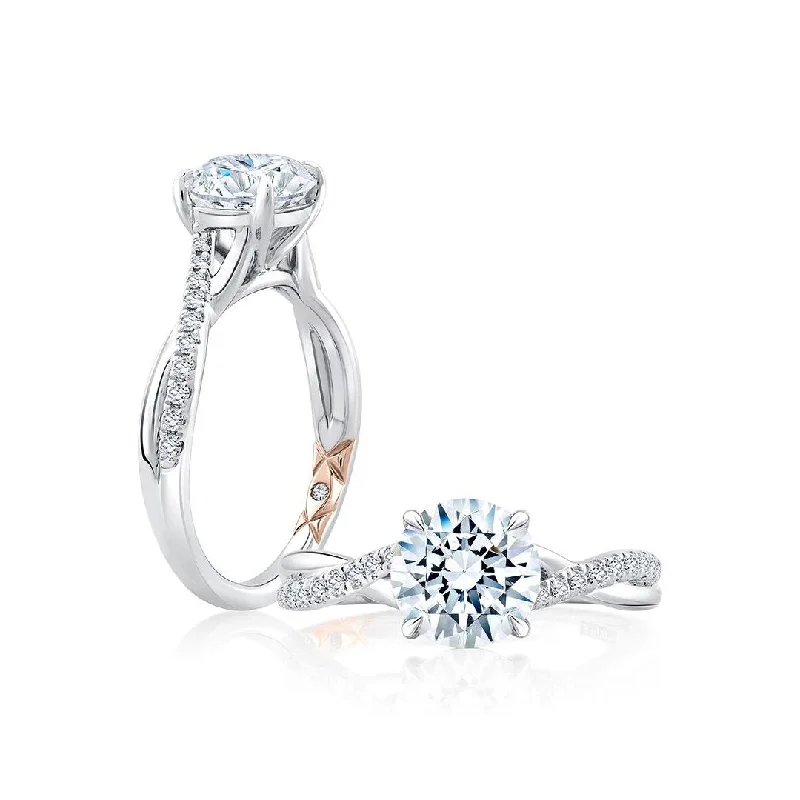 0.17 ctw Diamond Solitaire Engagement Ring