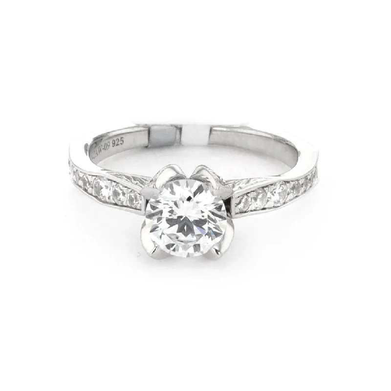 0.38 ctw Diamond Solitaire Engagement Ring