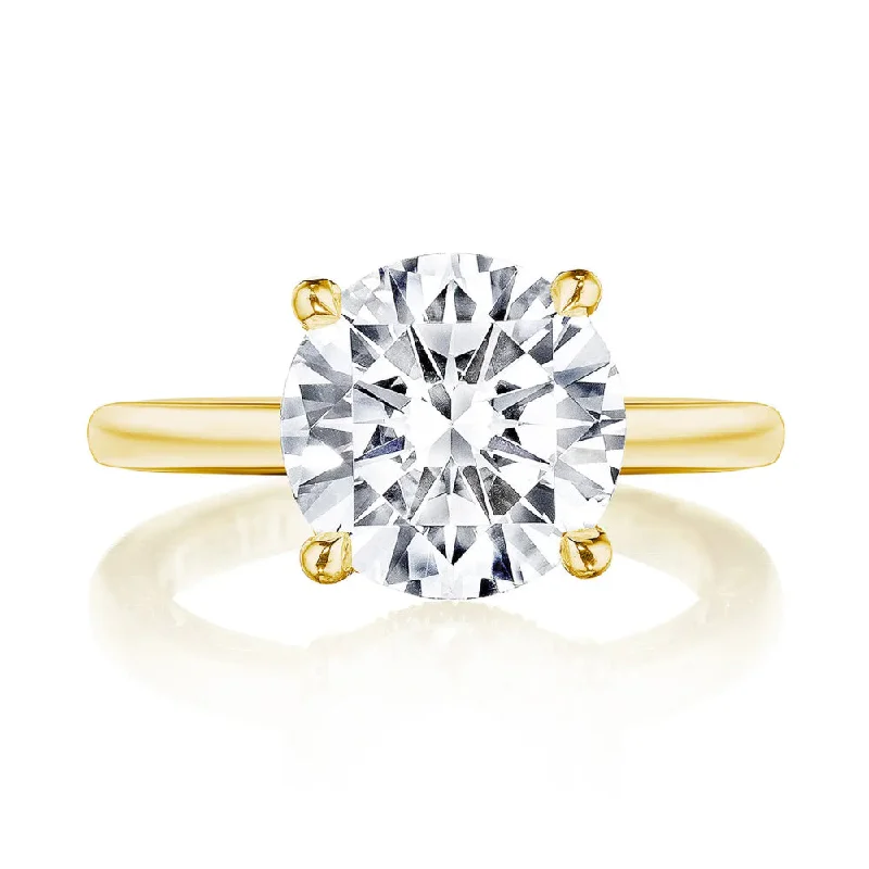 Tacori Dantela Round Solitaire Engagement Ring