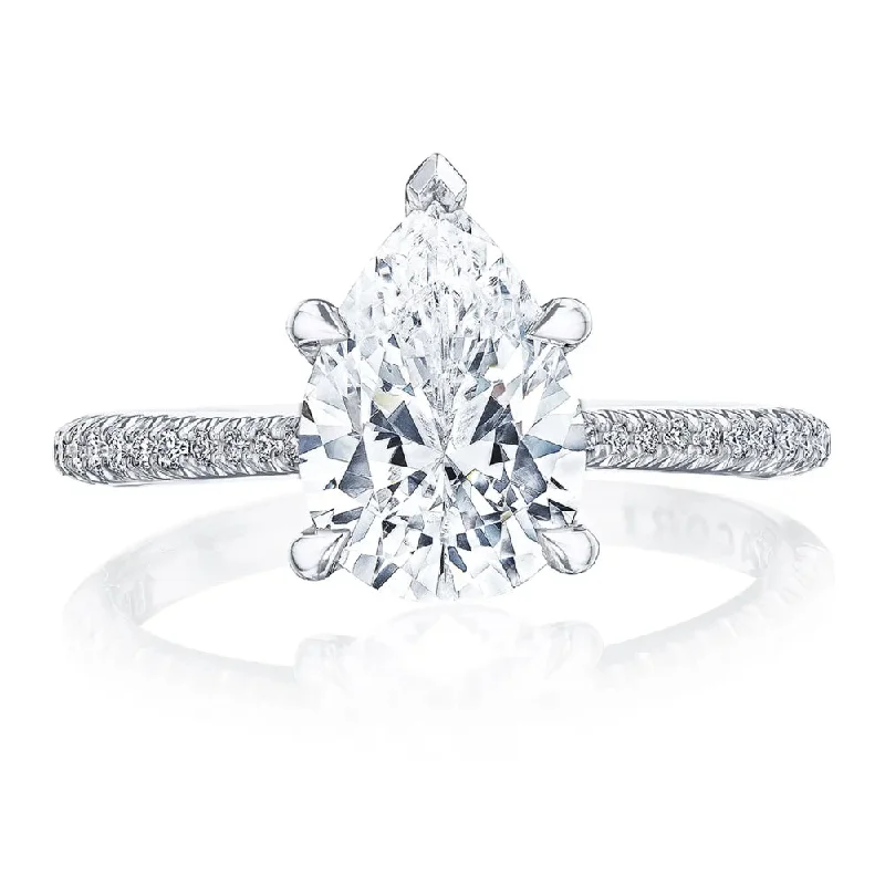 Tacori Founder's Collection Pear Solitaire Engagement Ring