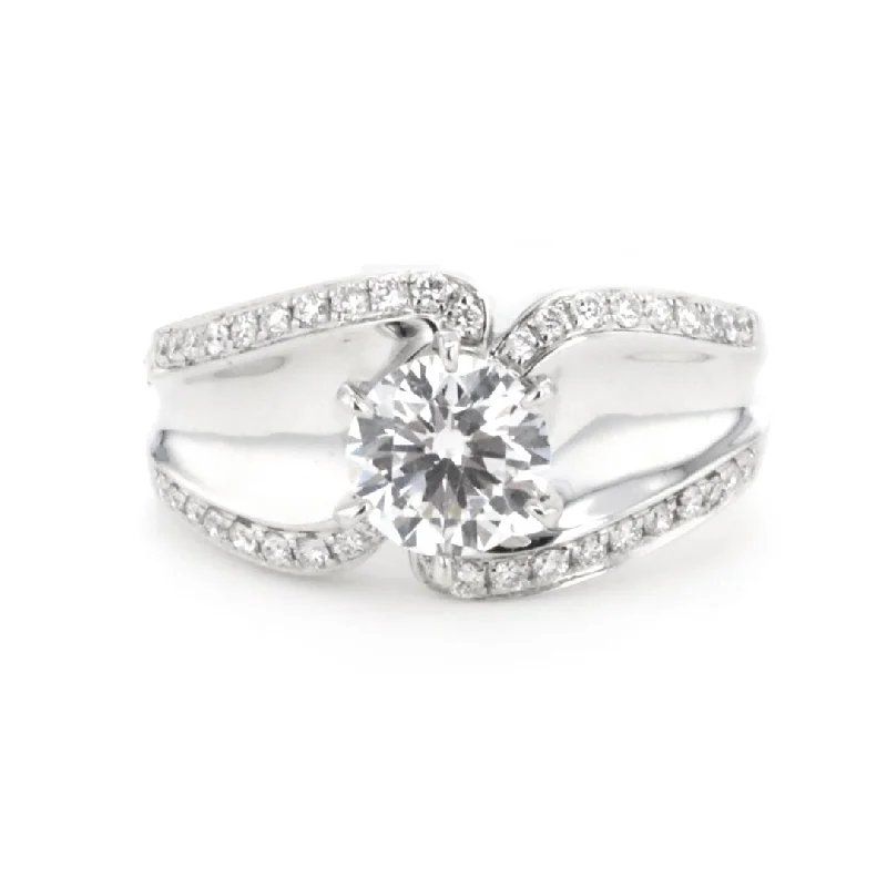 0.28 ctw Diamond Solitaire Engagement Ring