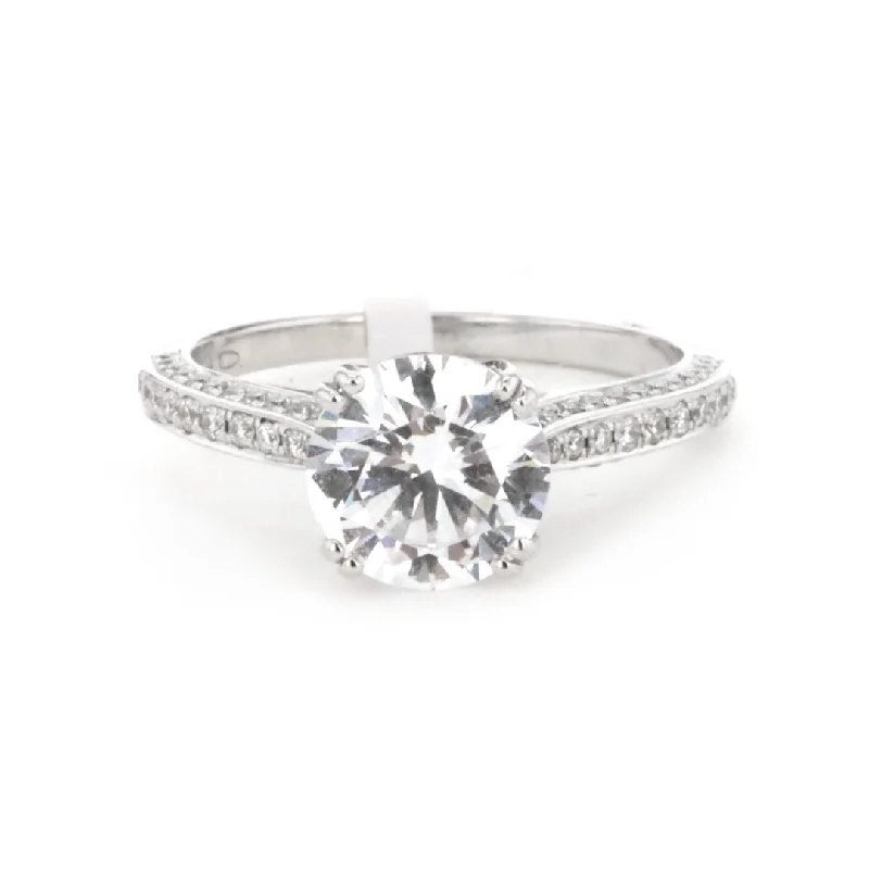 0.33 ctw Diamond Solitaire Engagement Ring