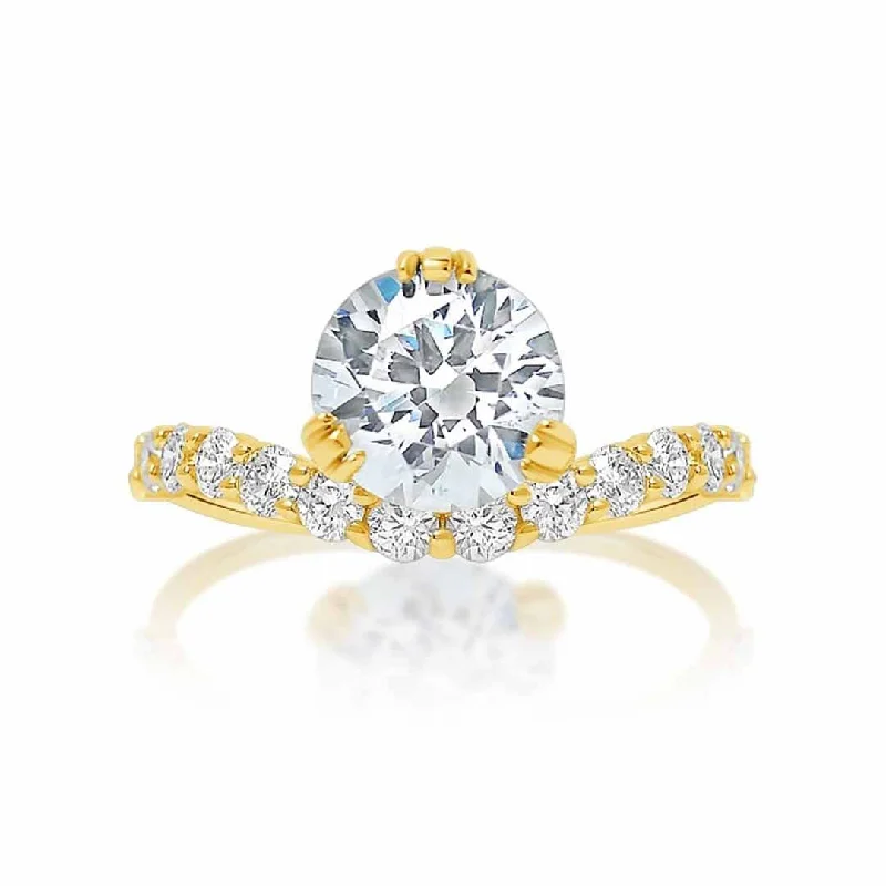 0.56 ctw Diamond Solitaire Engagement Ring